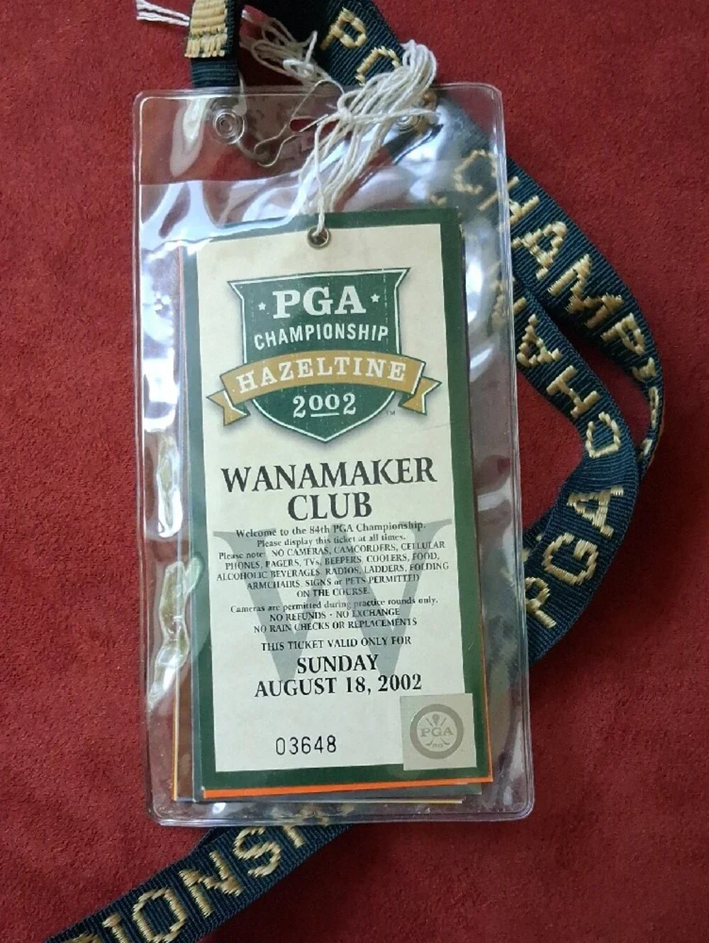 N/A official pga